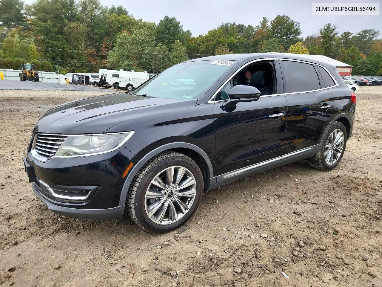 LINCOLN MKX 2016, VIN 2LMTJ8LP6GBL56494