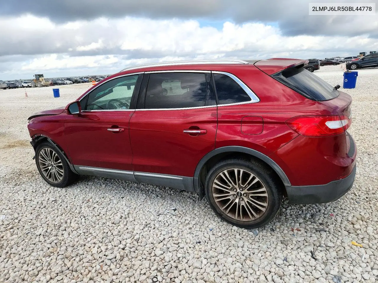 2016 LINCOLN MKX VIN 2LMPJ6LR5GBL44778 — фото 2