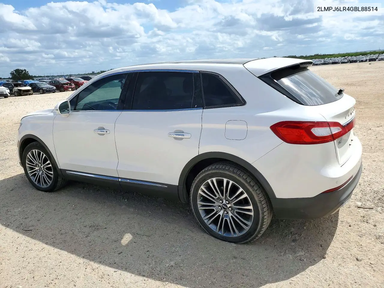 2016 LINCOLN MKX VIN 2LMPJ6LR4GBL88514 — фото 2