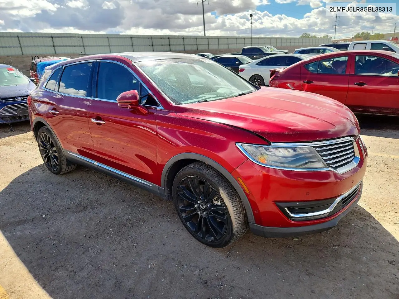 2016 LINCOLN MKX VIN 2LMPJ6LR8GBL38313 — фото 4