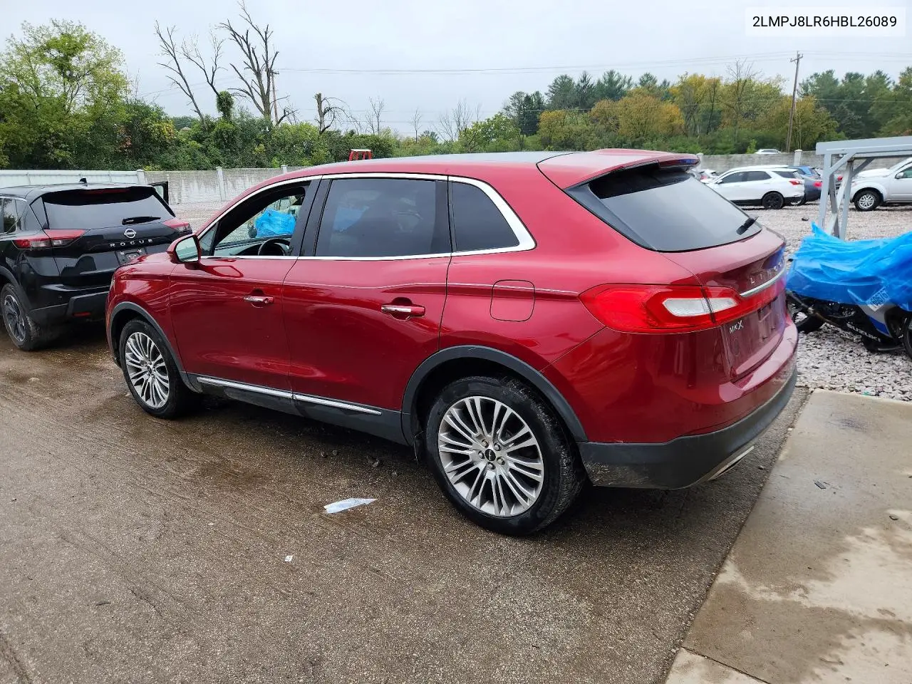 2017 LINCOLN MKX VIN 2LMPJ8LR6HBL26089 — фото 2