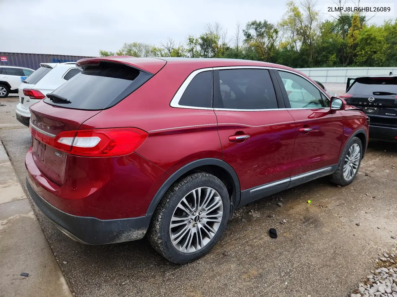 2017 LINCOLN MKX VIN 2LMPJ8LR6HBL26089 — фото 3