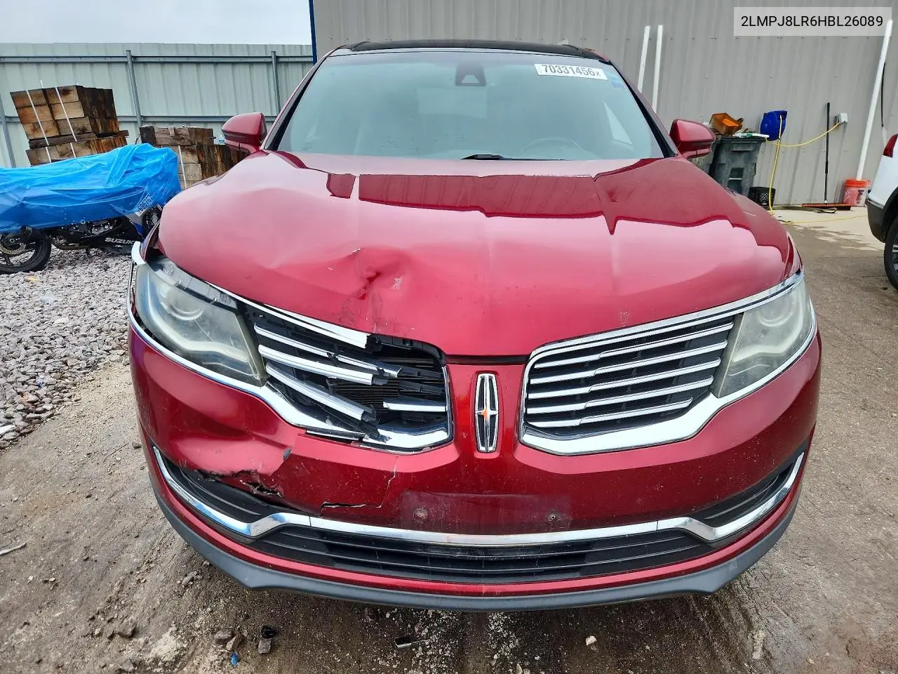 2017 LINCOLN MKX VIN 2LMPJ8LR6HBL26089 — фото 5