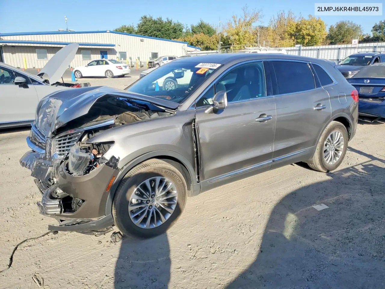 LINCOLN MKX 2017, VIN 2LMPJ6KR4HBL45973