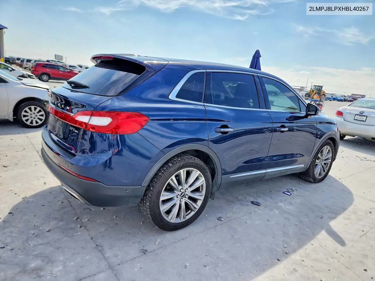 2017 LINCOLN MKX VIN 2LMPJ8LPXHBL40267 — фото 3