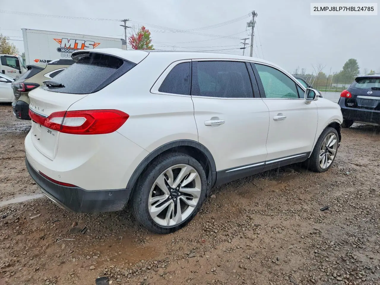 2017 LINCOLN MKX VIN 2LMPJ8LP7HBL24785 — фото 3