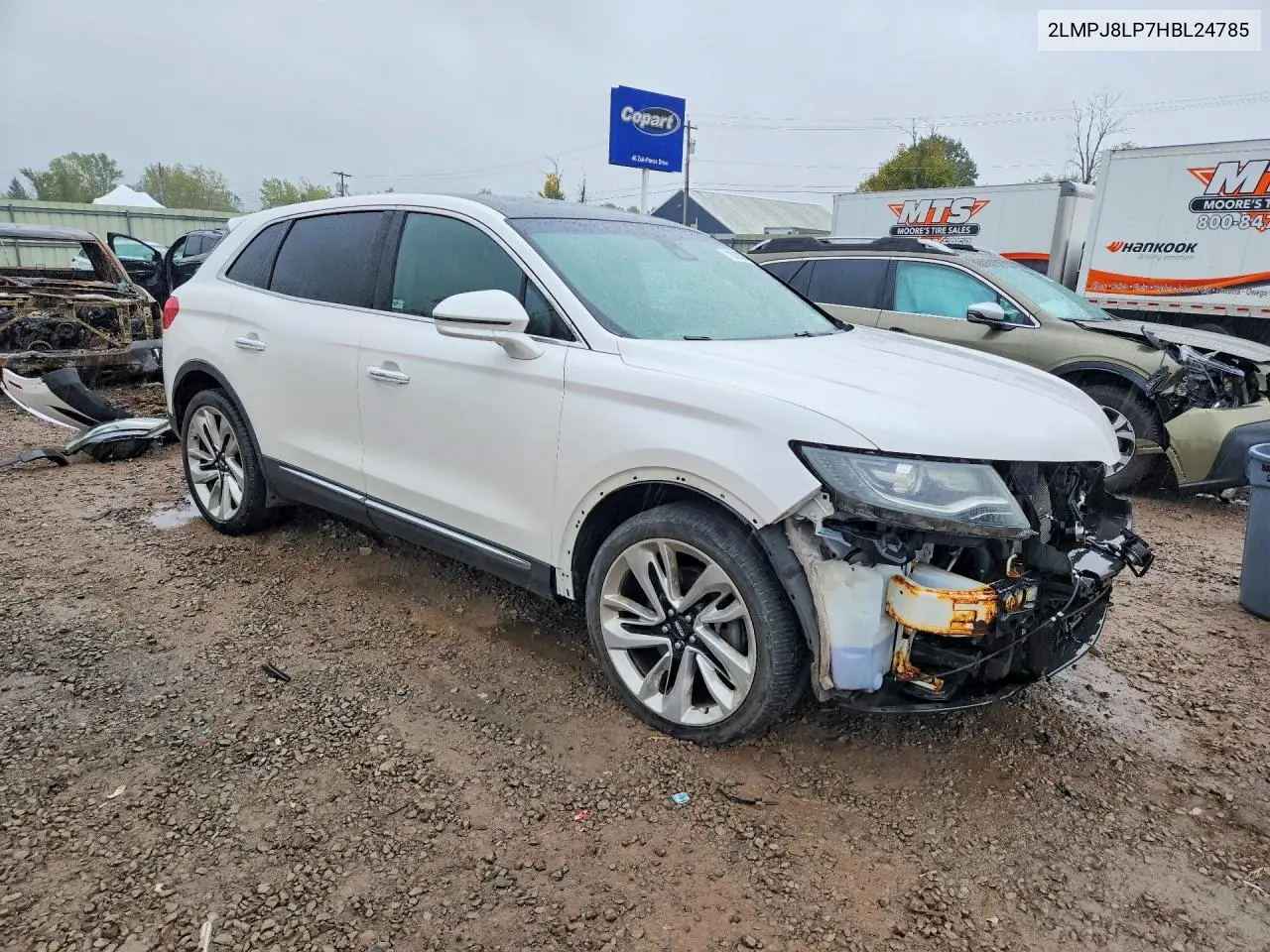 2017 LINCOLN MKX VIN 2LMPJ8LP7HBL24785 — фото 4