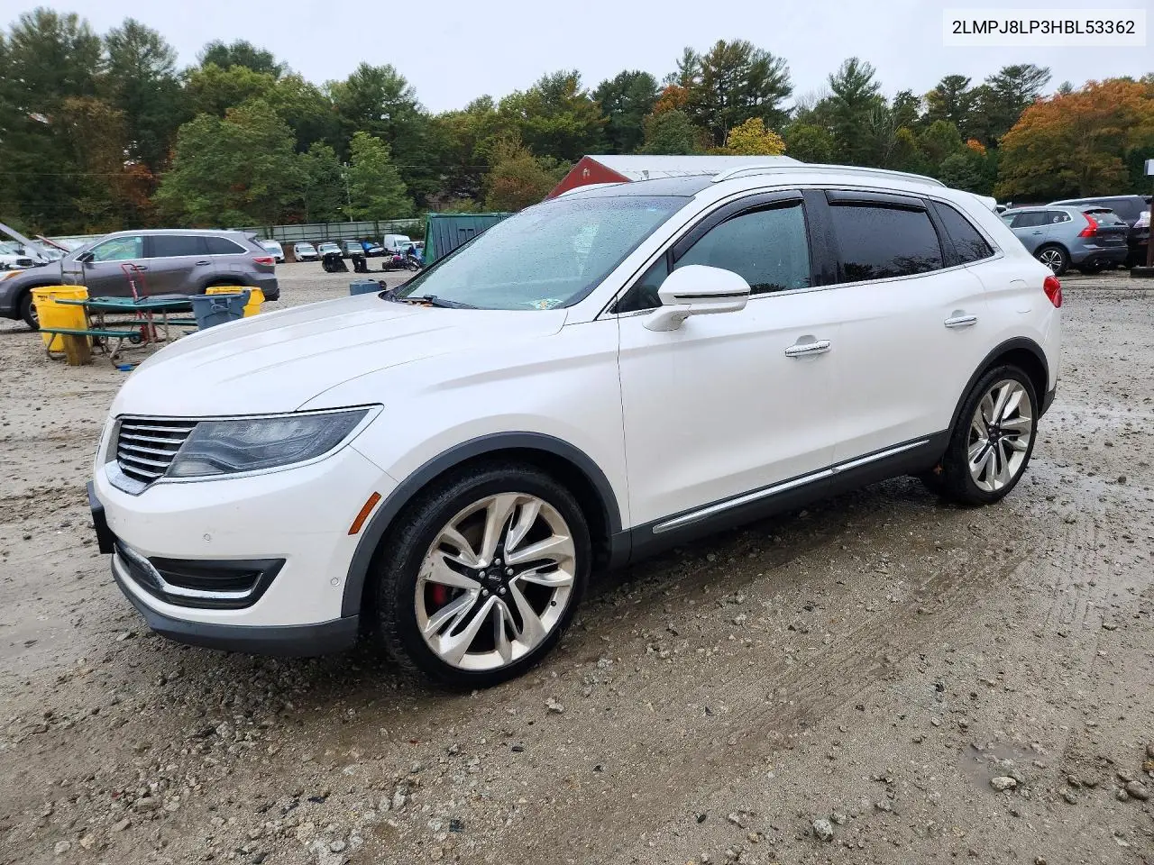 LINCOLN MKX 2017, VIN 2LMPJ8LP3HBL53362