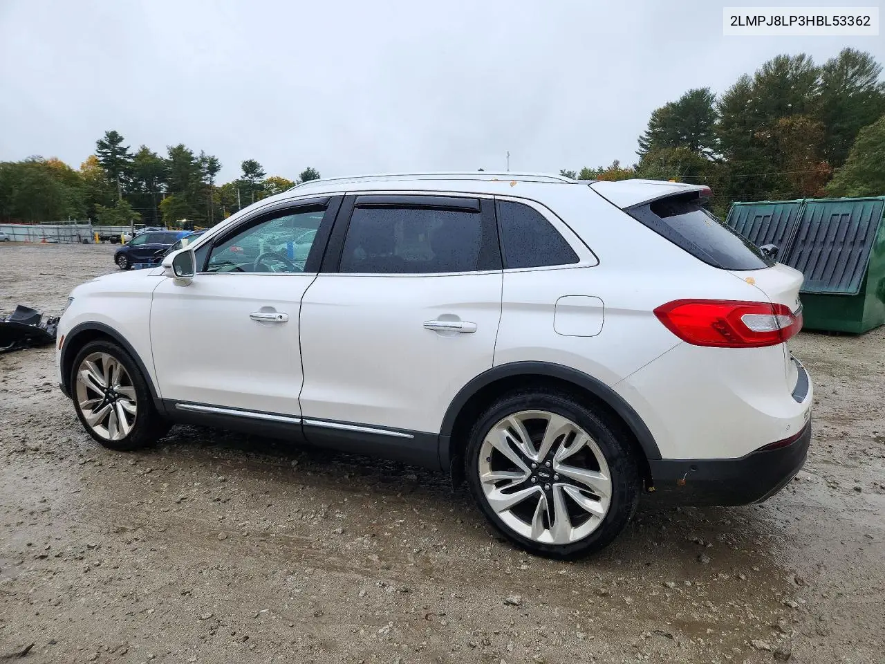 2017 LINCOLN MKX VIN 2LMPJ8LP3HBL53362 — фото 2