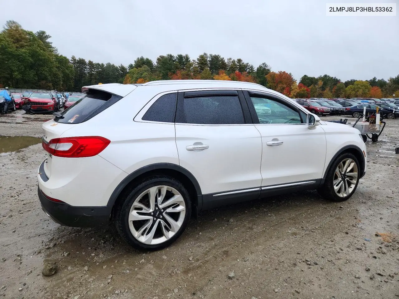 2017 LINCOLN MKX VIN 2LMPJ8LP3HBL53362 — фото 3