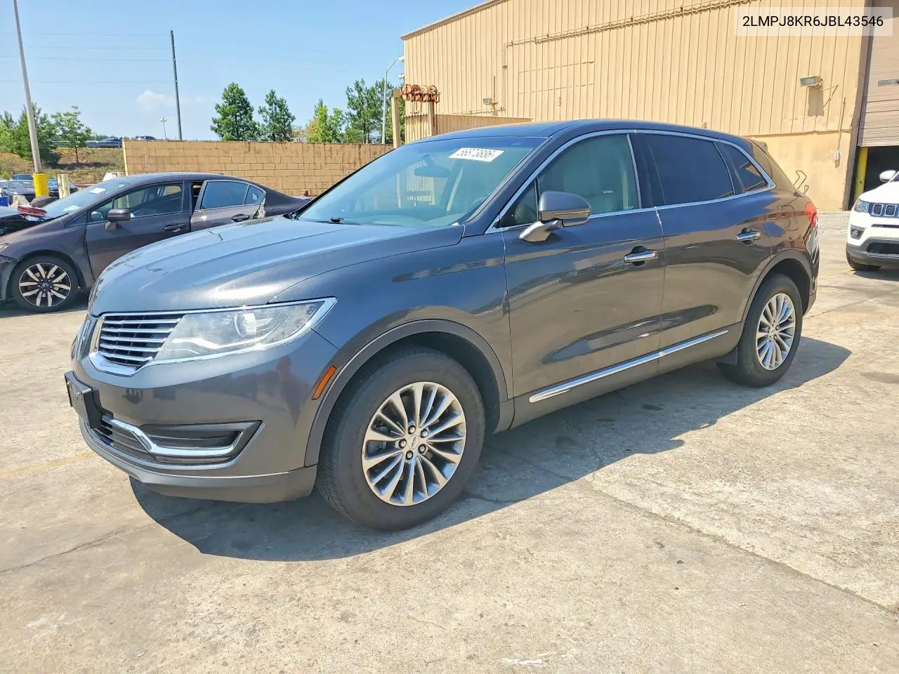 LINCOLN MKX 2018, VIN 2LMPJ8KR6JBL43546