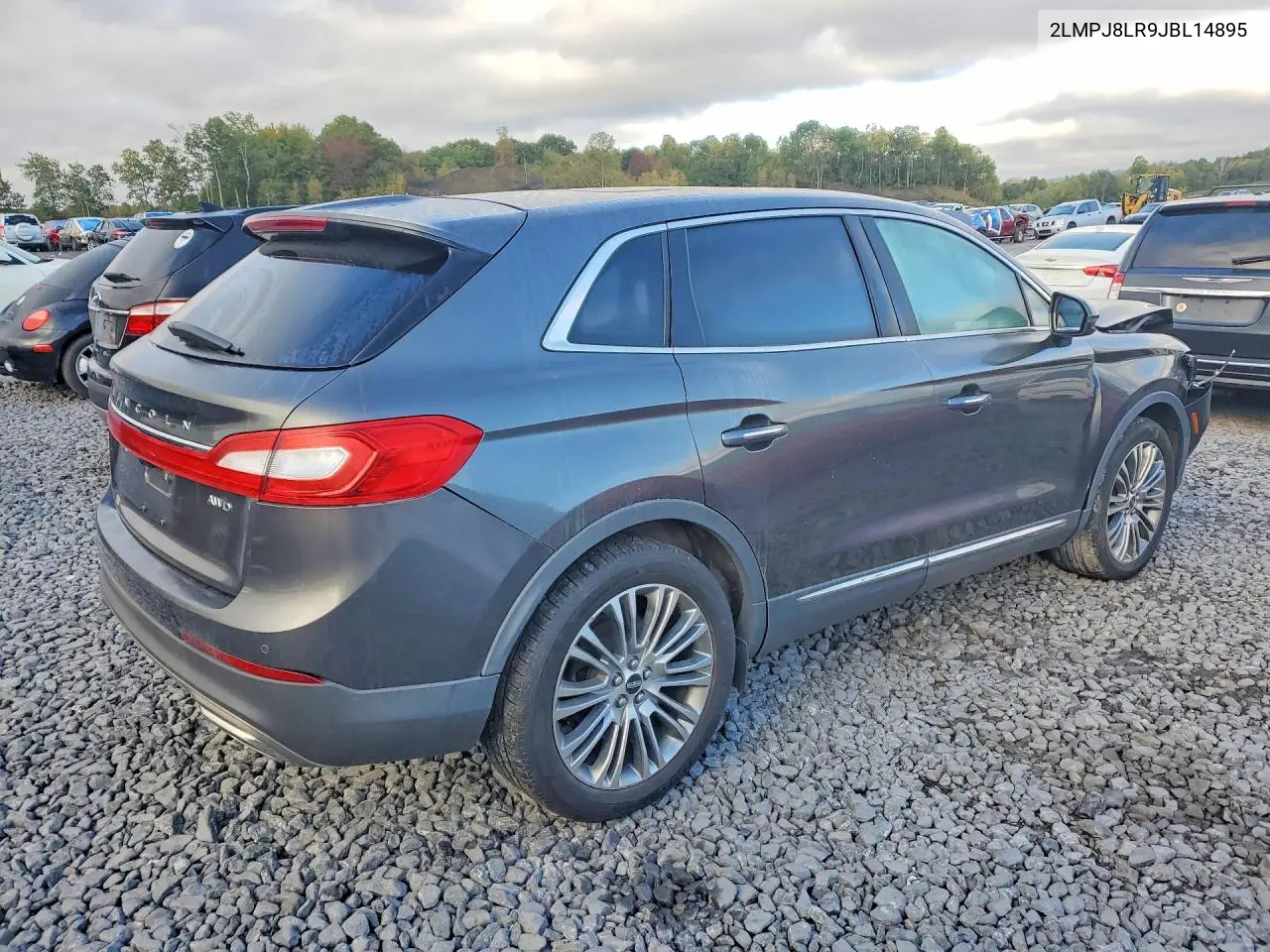 2018 LINCOLN MKX VIN 2LMPJ8LR9JBL14895 — фото 3