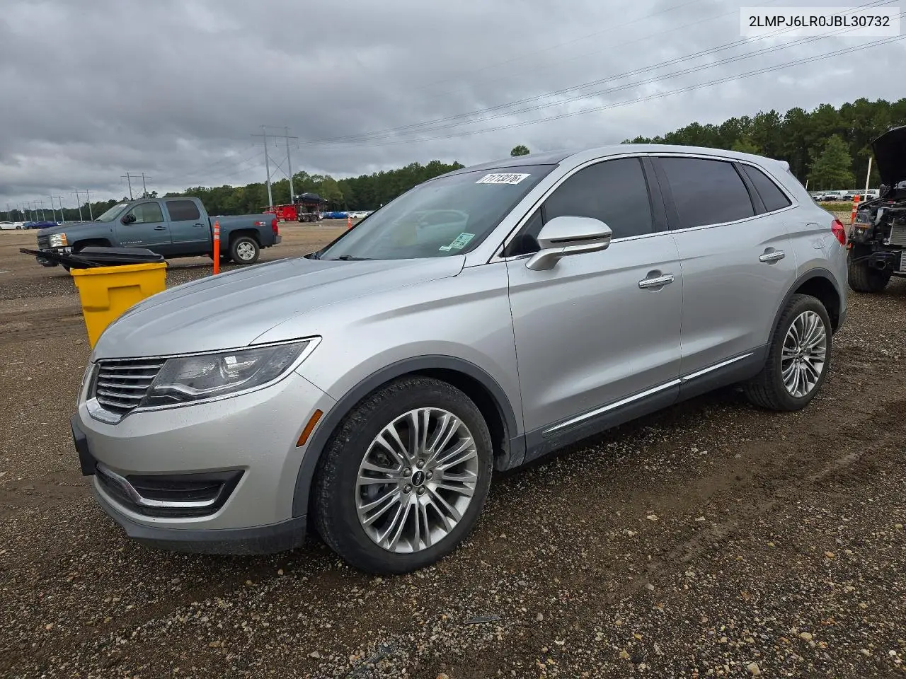 LINCOLN MKX 2018, VIN 2LMPJ6LR0JBL30732