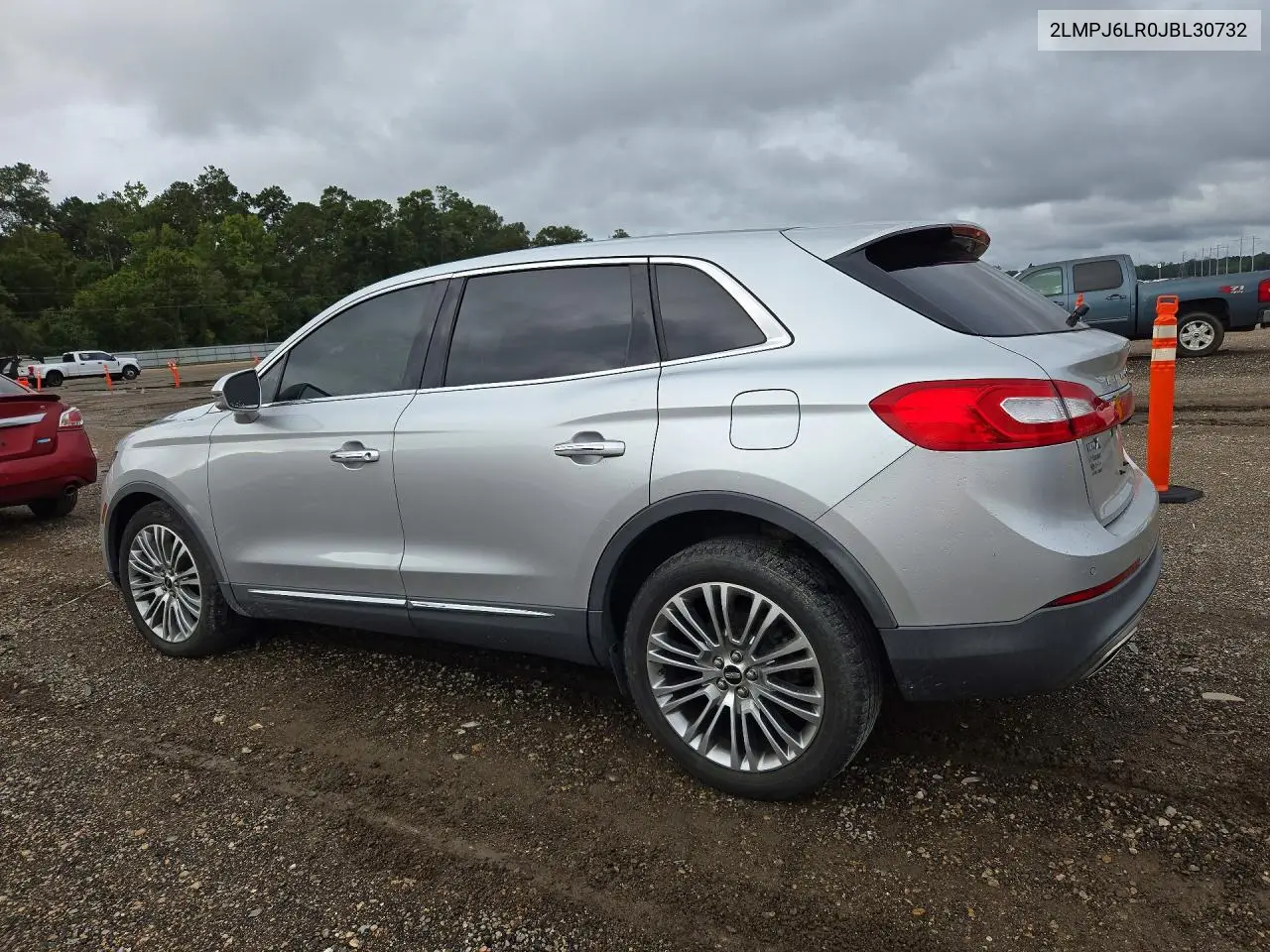2018 LINCOLN MKX VIN 2LMPJ6LR0JBL30732 — фото 2