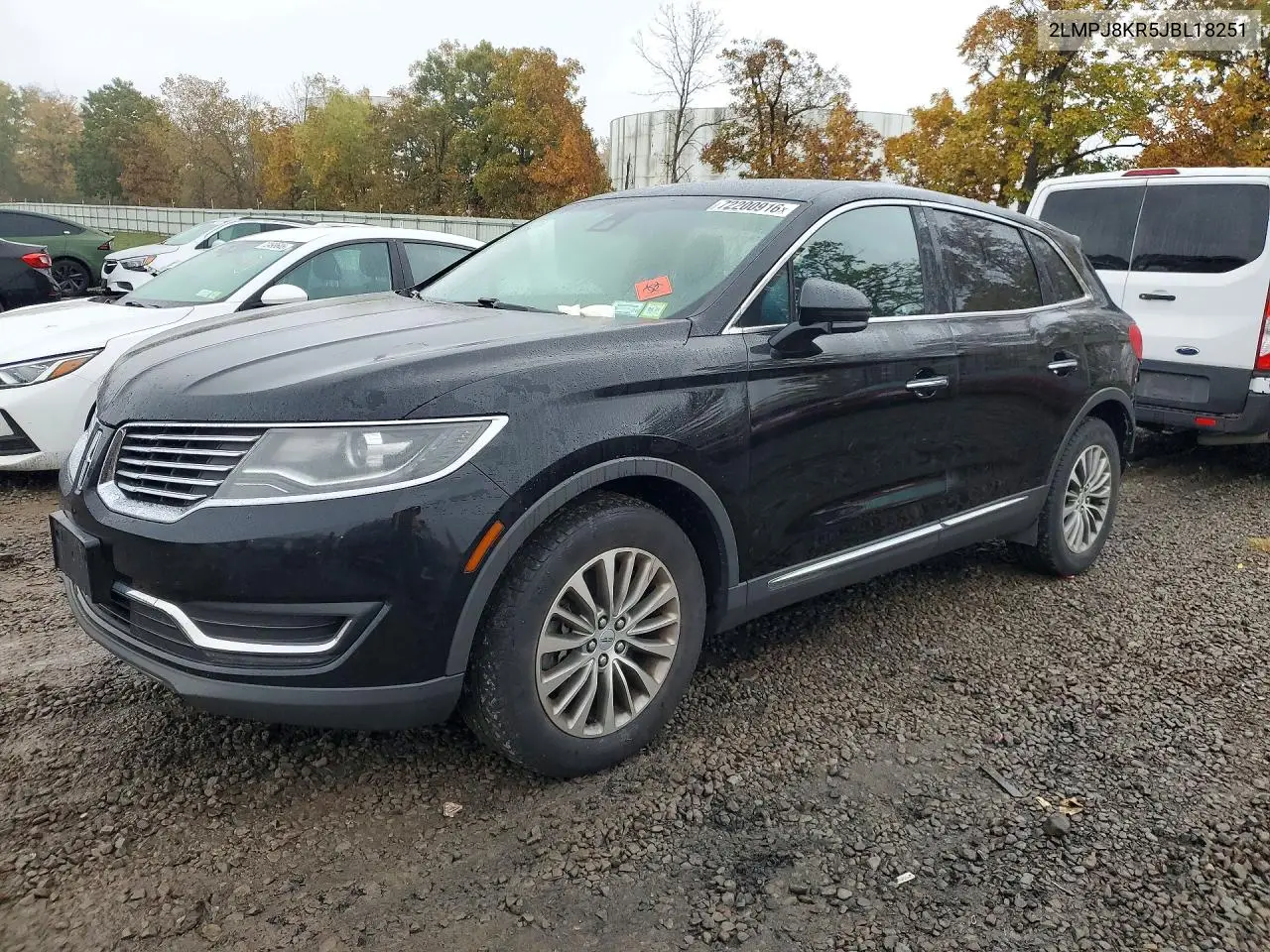 LINCOLN MKX 2018, VIN 2LMPJ8KR5JBL18251
