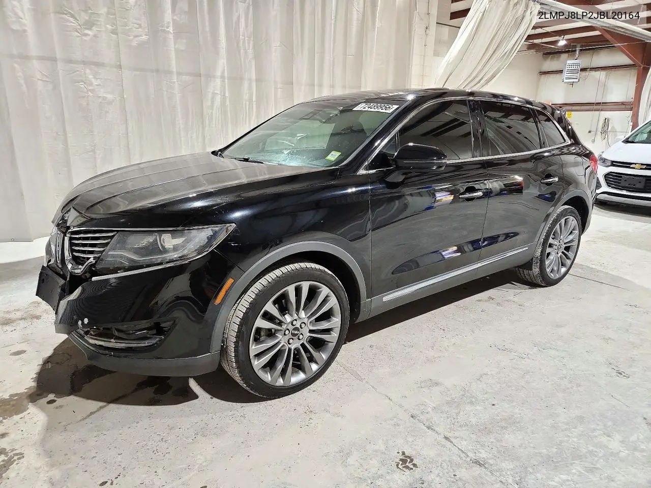LINCOLN MKX 2018, VIN 2LMPJ8LP2JBL20164
