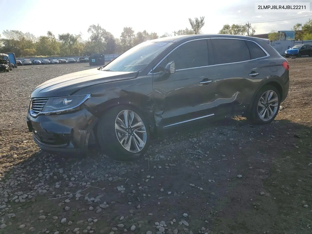 LINCOLN MKX 2018, VIN 2LMPJ8LR4JBL22211
