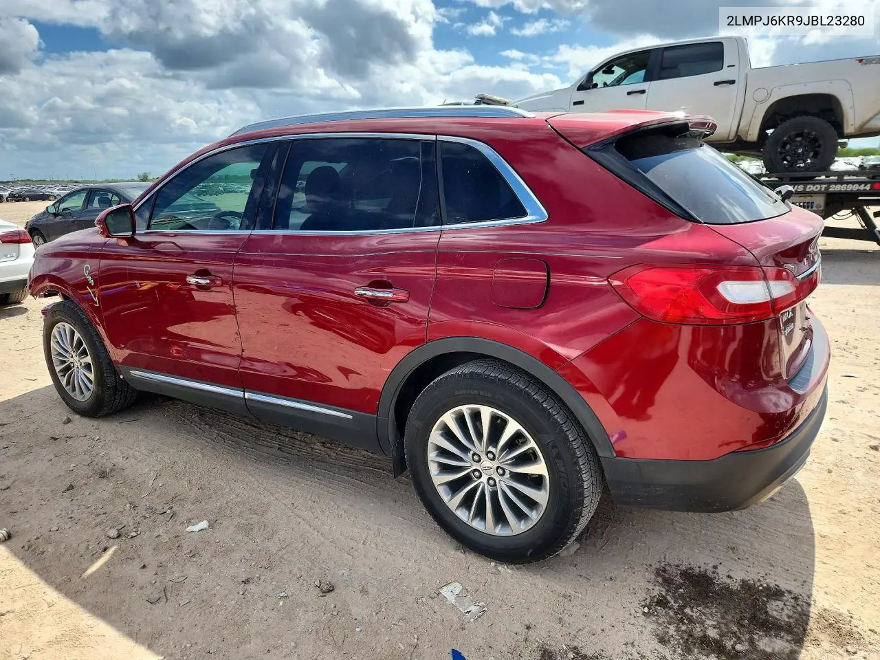 2018 LINCOLN MKX VIN 2LMPJ6KR9JBL23280 — фото 2