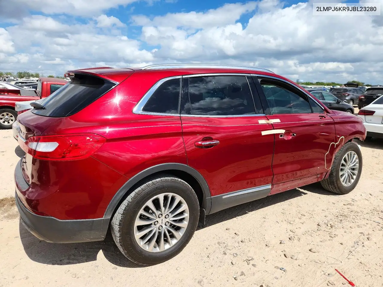 2018 LINCOLN MKX VIN 2LMPJ6KR9JBL23280 — фото 3