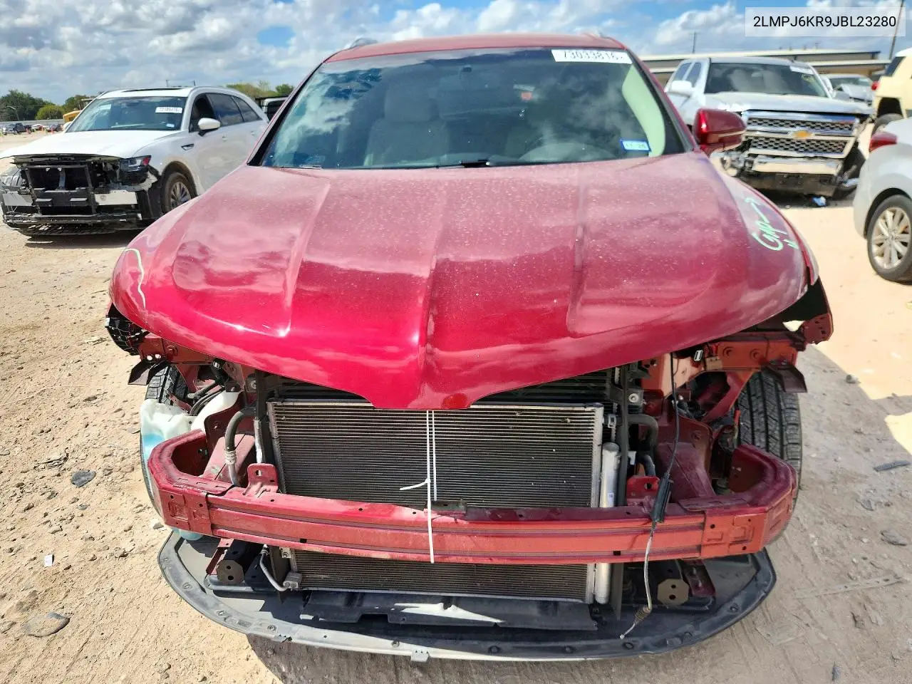 2018 LINCOLN MKX VIN 2LMPJ6KR9JBL23280 — фото 5