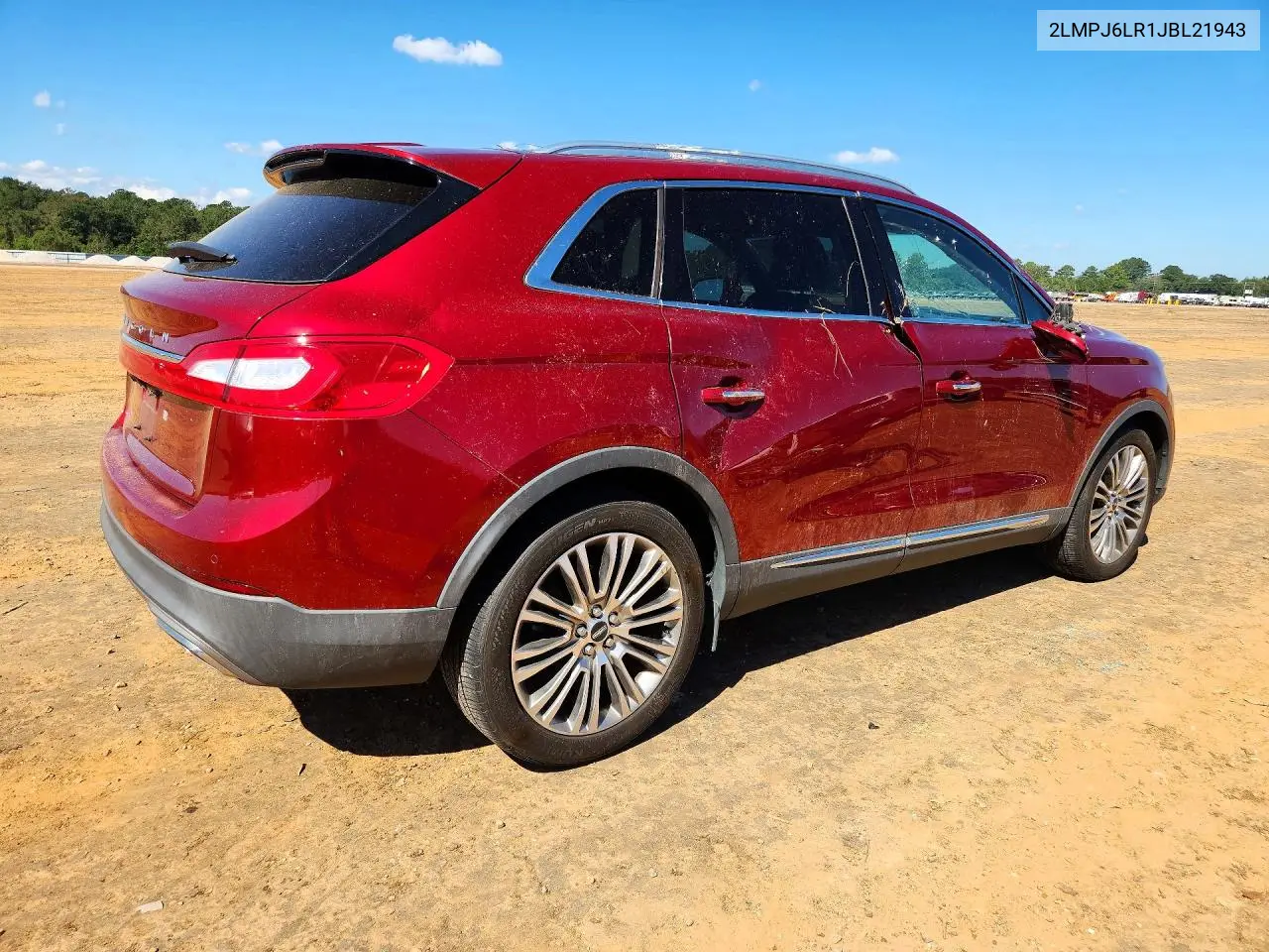 2018 LINCOLN MKX VIN 2LMPJ6LR1JBL21943 — фото 3