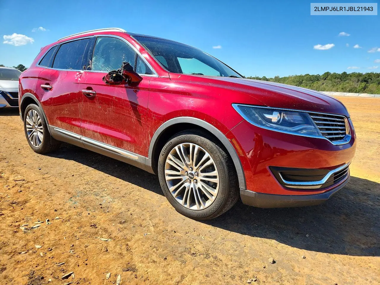 2018 LINCOLN MKX VIN 2LMPJ6LR1JBL21943 — фото 4