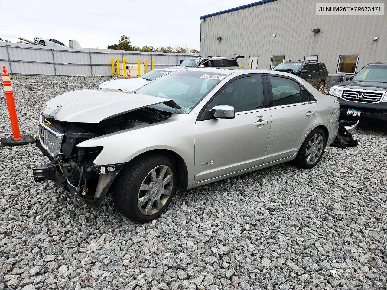 LINCOLN MKZ 2007, VIN 3LNHM26TX7R633471