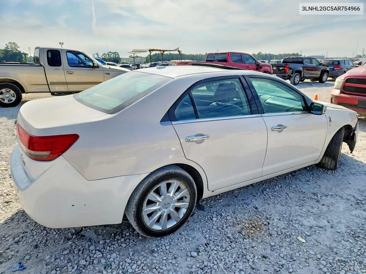 2010 LINCOLN MKZ VIN 3LNHL2GC5AR754966 — фото 3