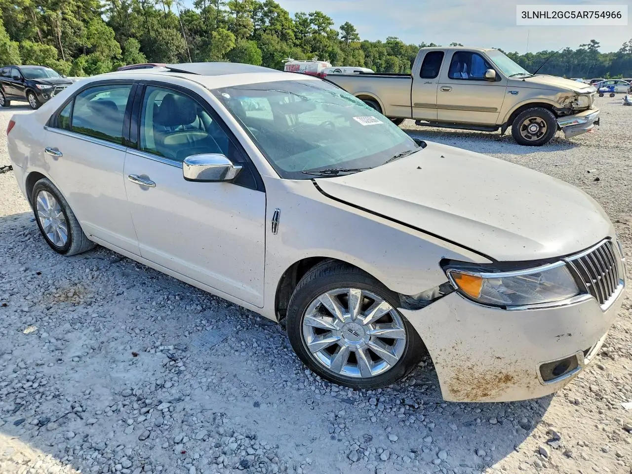 2010 LINCOLN MKZ VIN 3LNHL2GC5AR754966 — фото 4