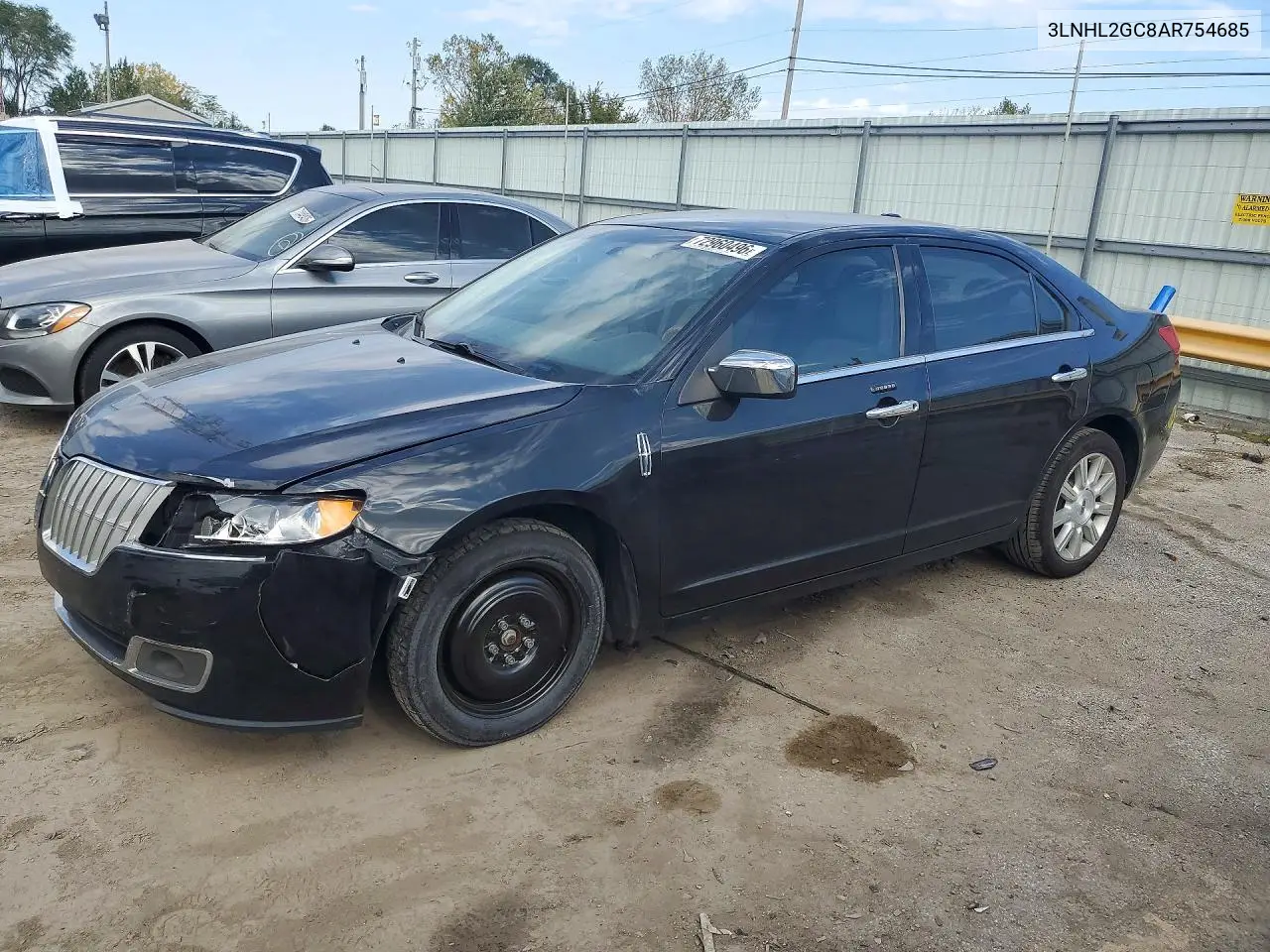 LINCOLN MKZ 2010, VIN 3LNHL2GC8AR754685