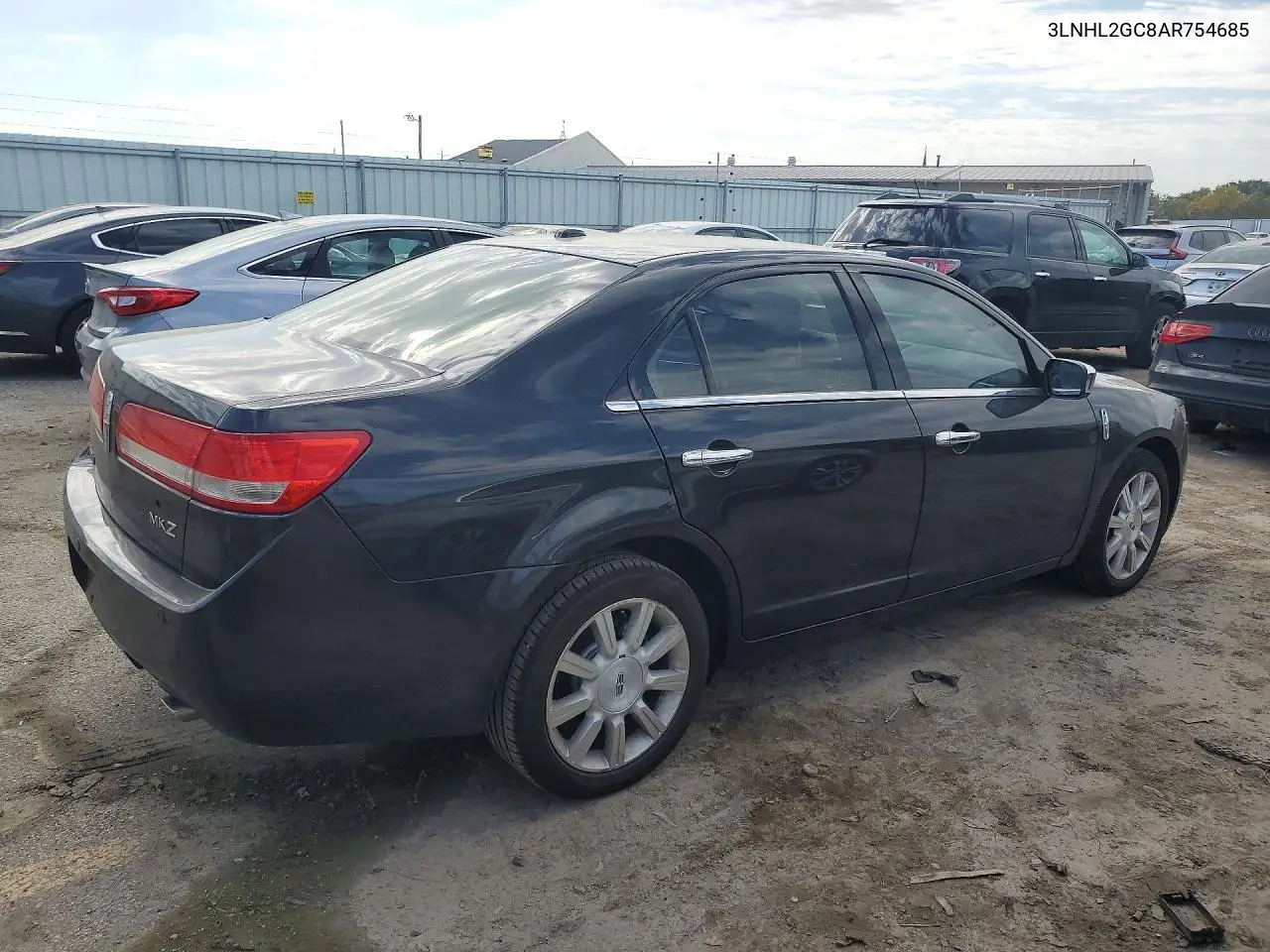 2010 LINCOLN MKZ VIN 3LNHL2GC8AR754685 — фото 3