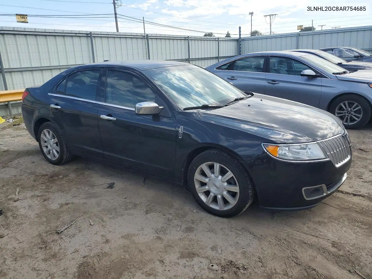 2010 LINCOLN MKZ VIN 3LNHL2GC8AR754685 — фото 4