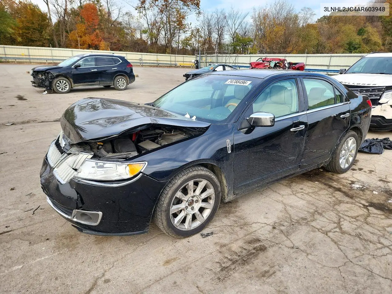 LINCOLN MKZ 2010, VIN 3LNHL2JC4AR603948