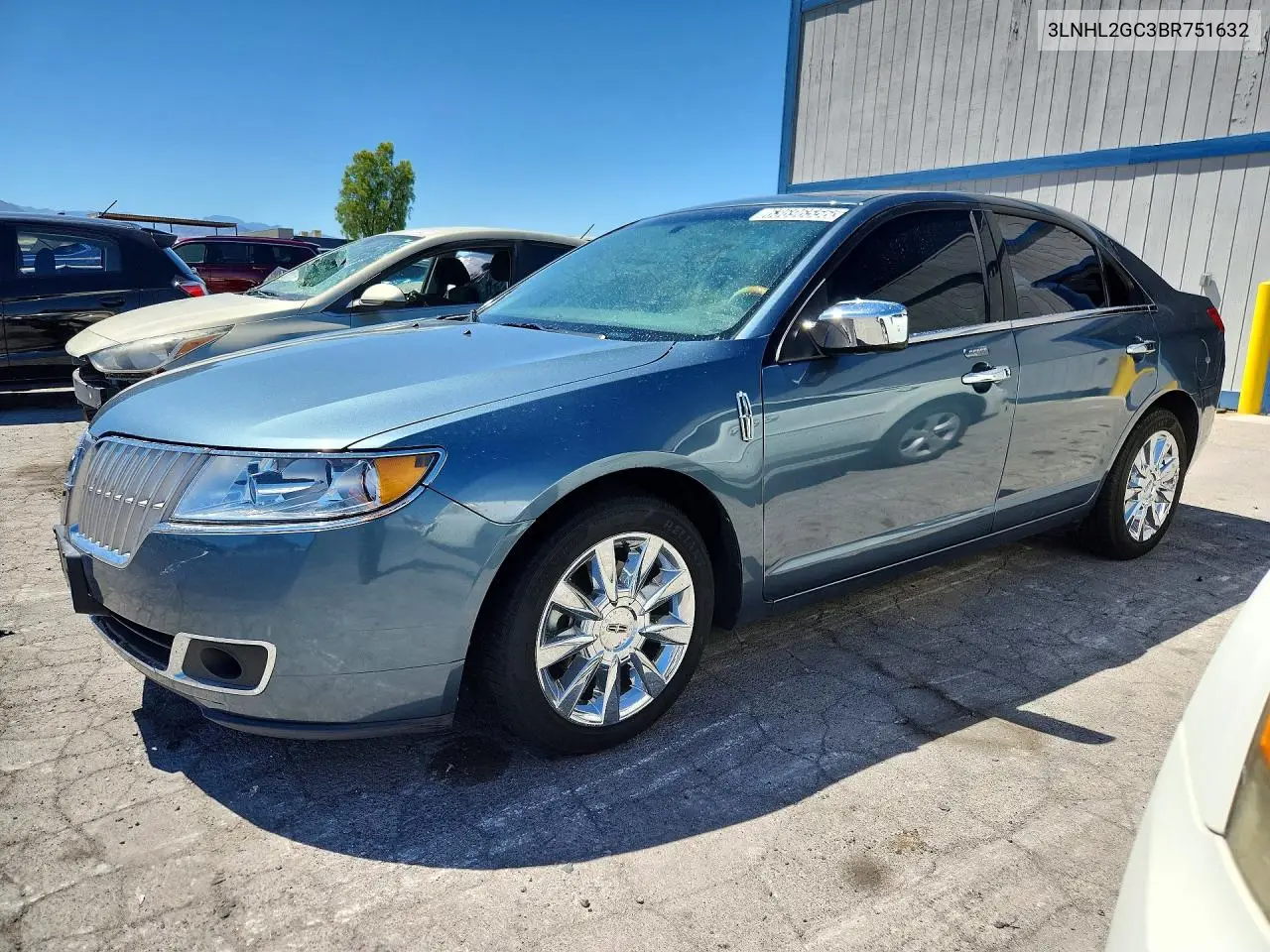 LINCOLN MKZ 2011, VIN 3LNHL2GC3BR751632