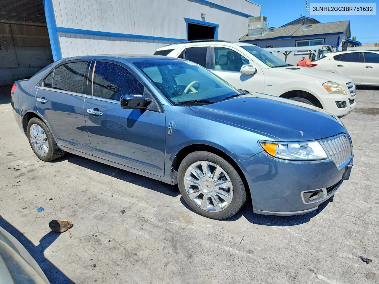 2011 LINCOLN MKZ VIN 3LNHL2GC3BR751632 — фото 4