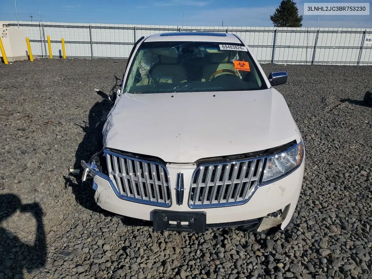 2011 LINCOLN MKZ VIN 3LNHL2JC3BR753230 — фото 5