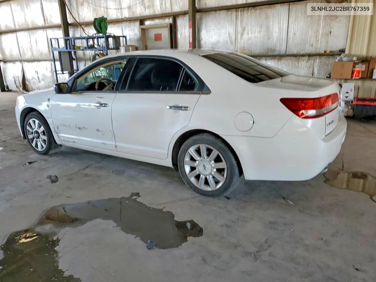 2011 LINCOLN MKZ VIN 3LNHL2JC2BR767359 — фото 2