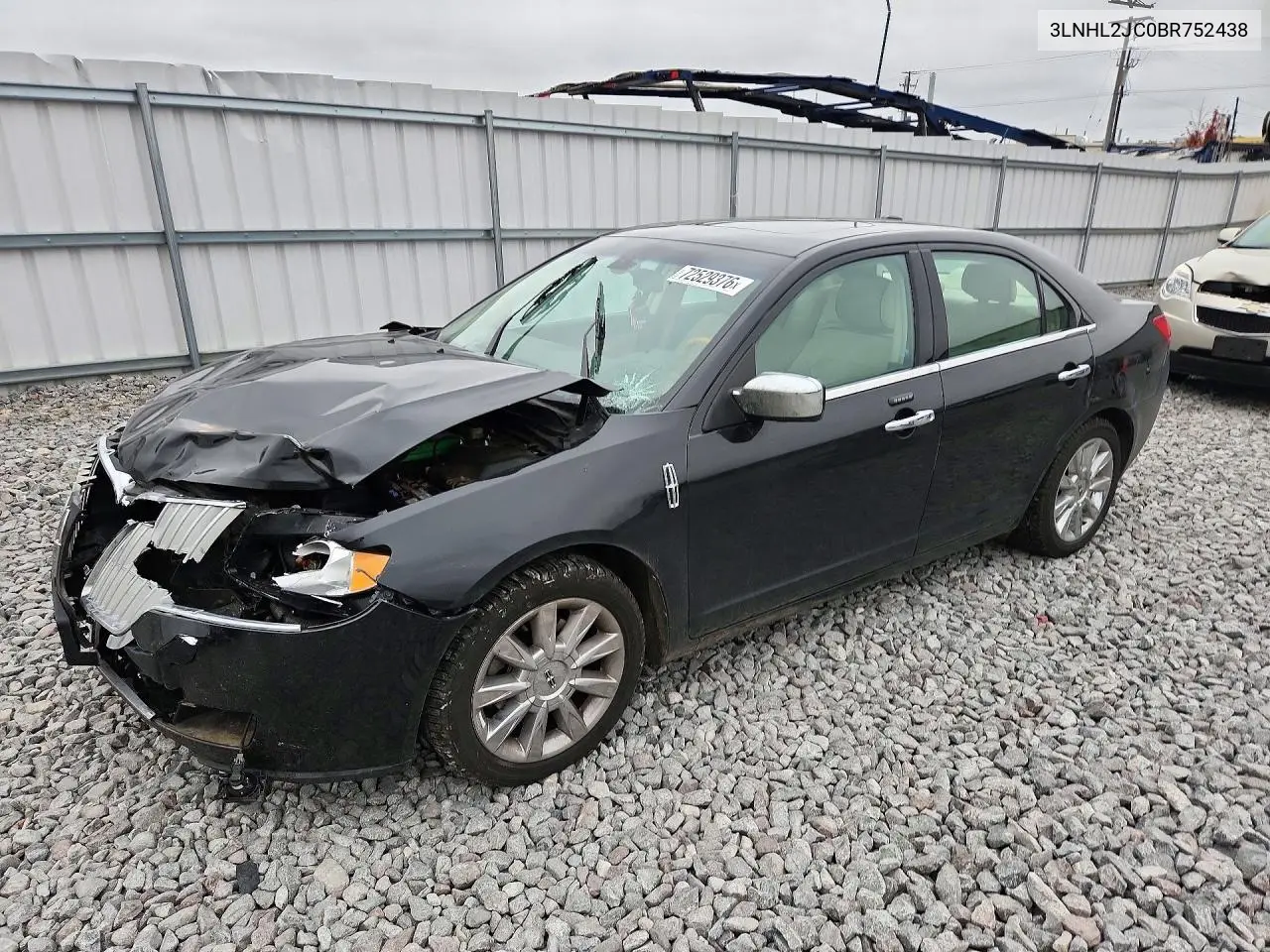 LINCOLN MKZ 2011, VIN 3LNHL2JC0BR752438