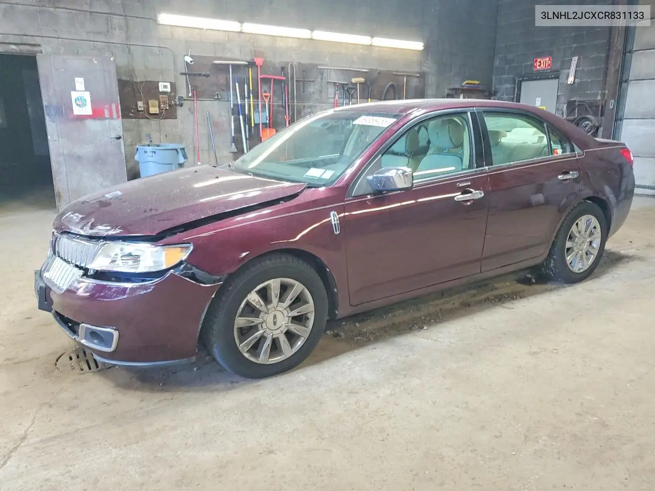 LINCOLN MKZ 2012, VIN 3LNHL2JCXCR831133