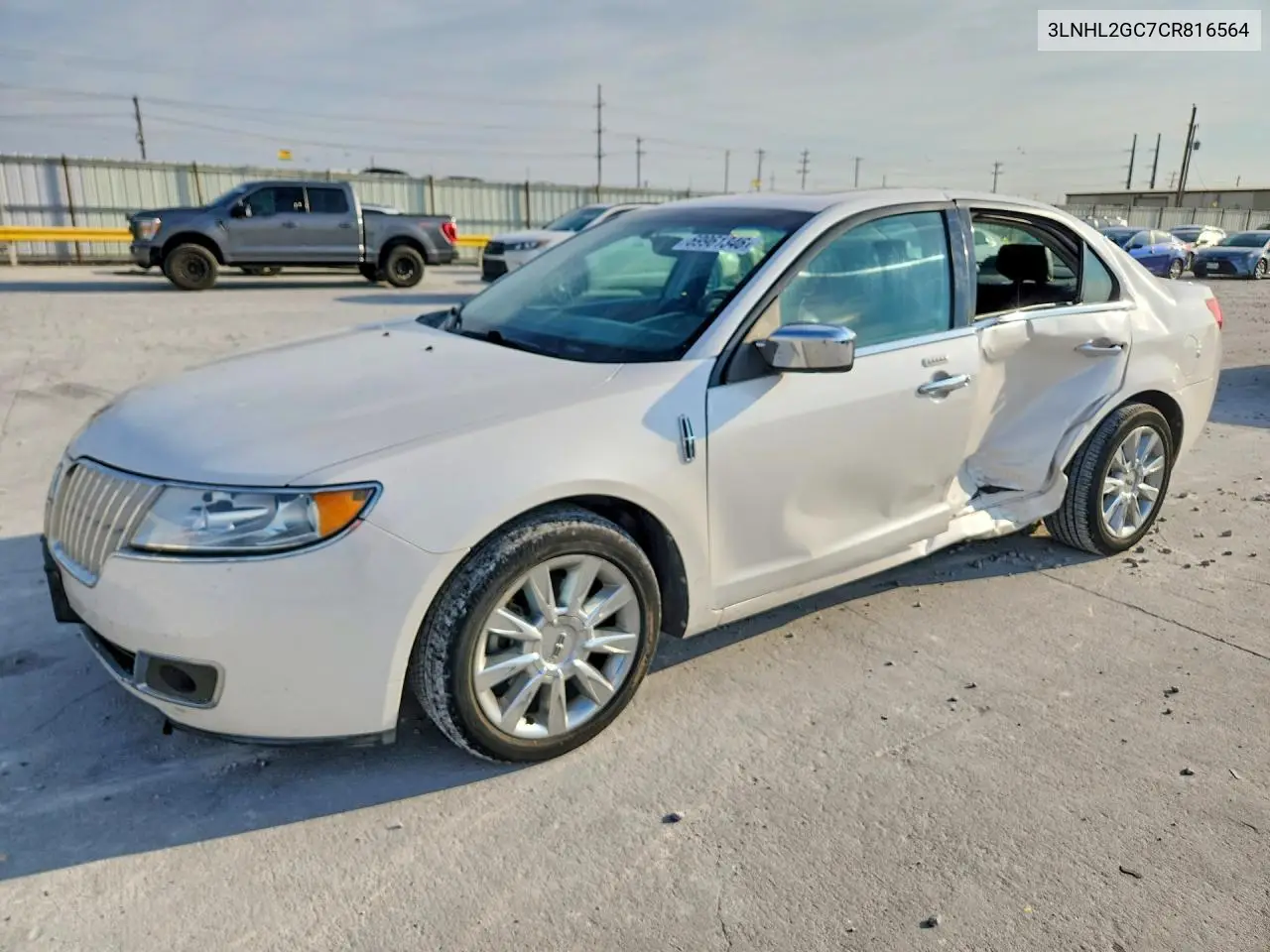 LINCOLN MKZ 2012, VIN 3LNHL2GC7CR816564