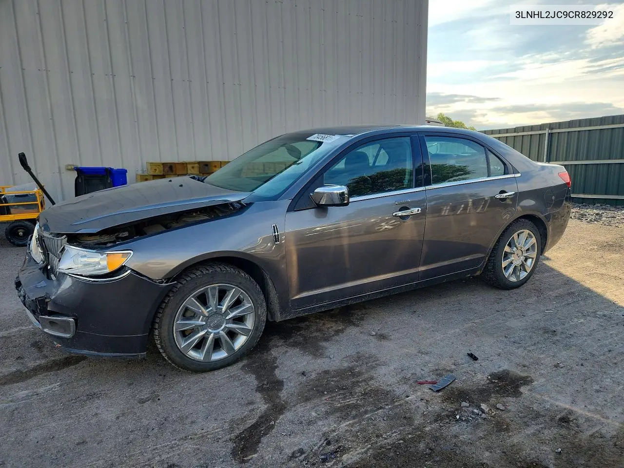 LINCOLN MKZ 2012, VIN 3LNHL2JC9CR829292