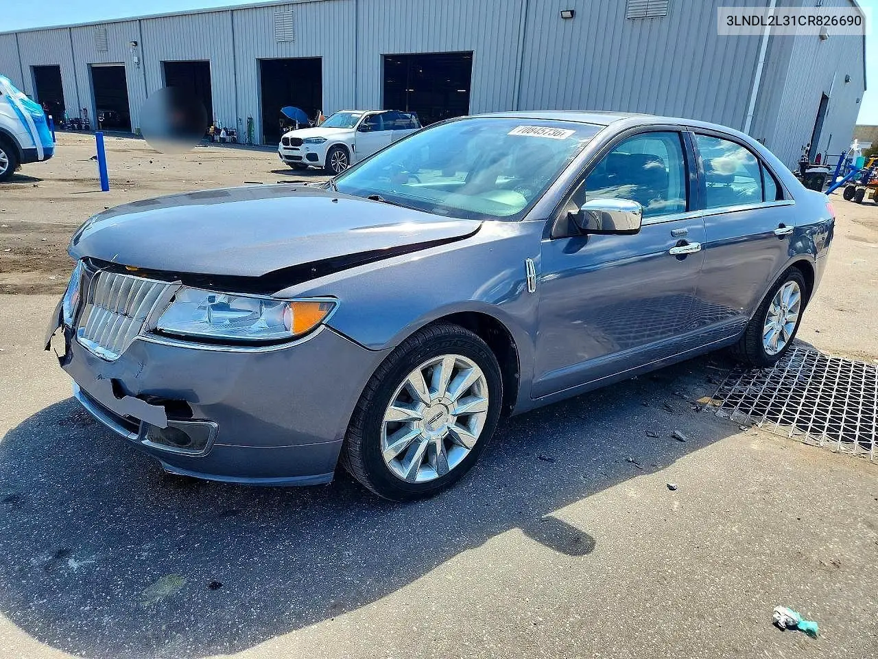 LINCOLN MKZ 2012, VIN 3LNDL2L31CR826690