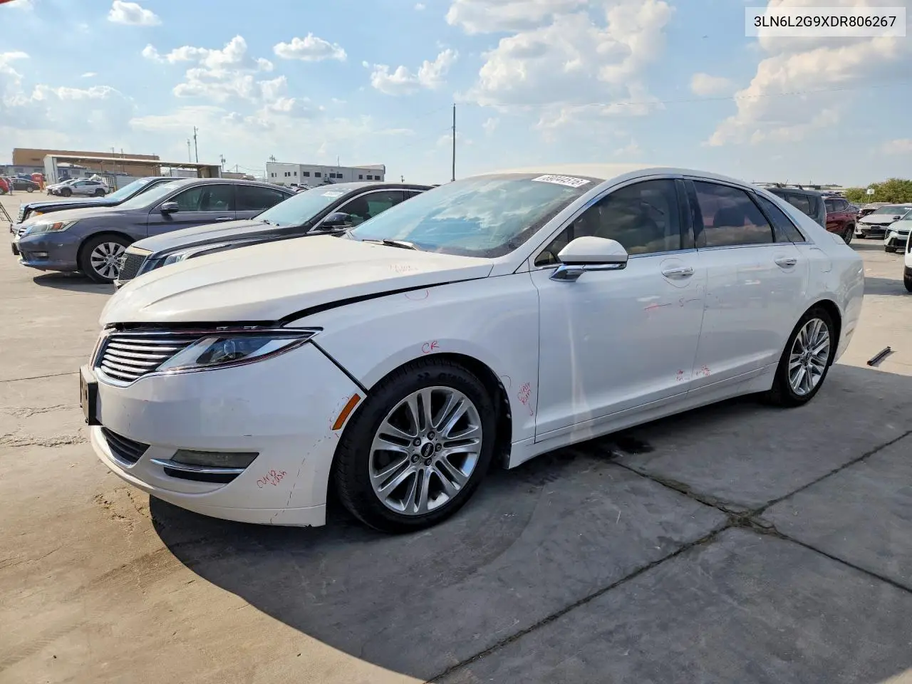 LINCOLN MKZ 2013, VIN 3LN6L2G9XDR806267