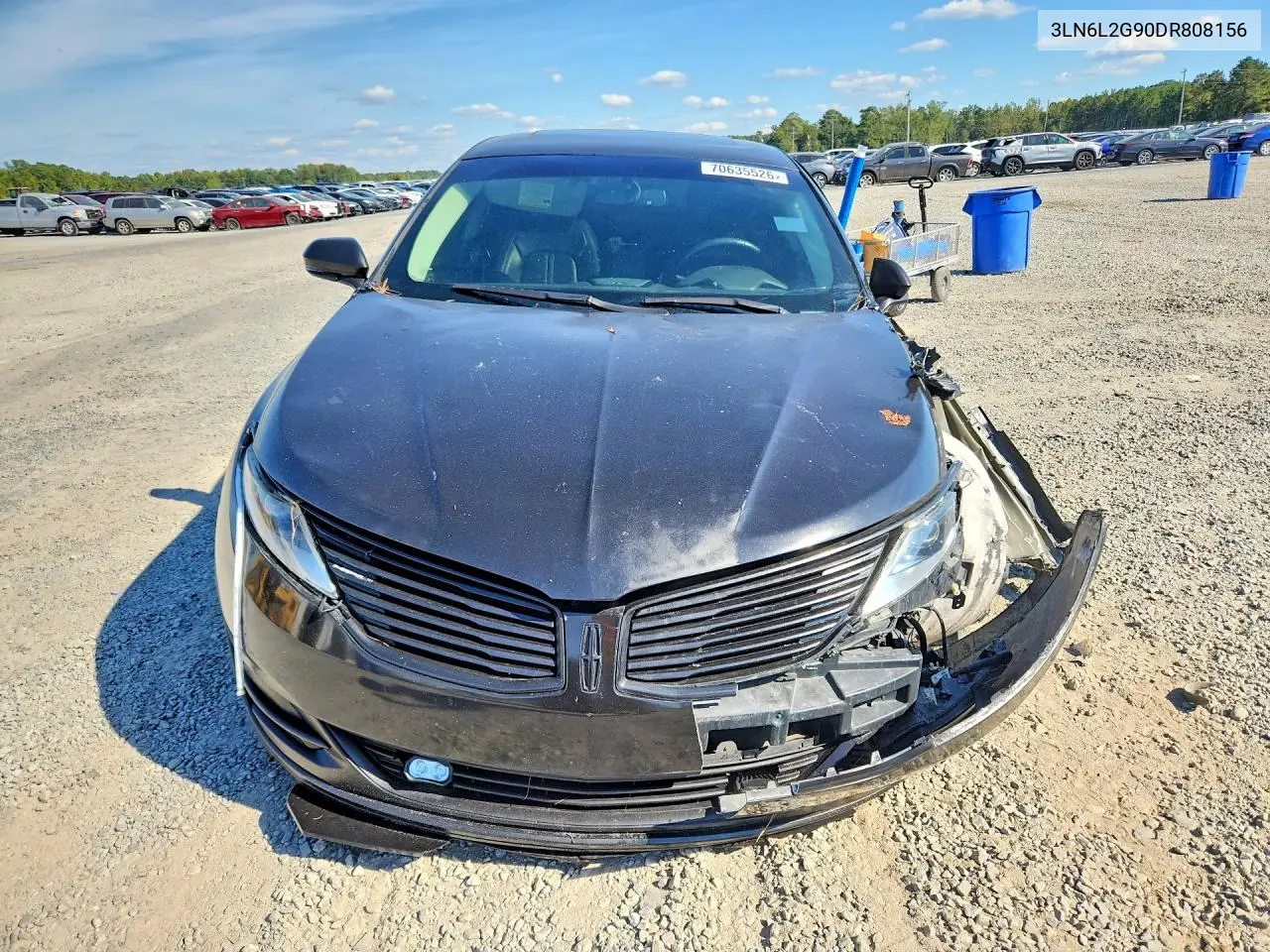2013 LINCOLN MKZ VIN 3LN6L2G90DR808156 — фото 5
