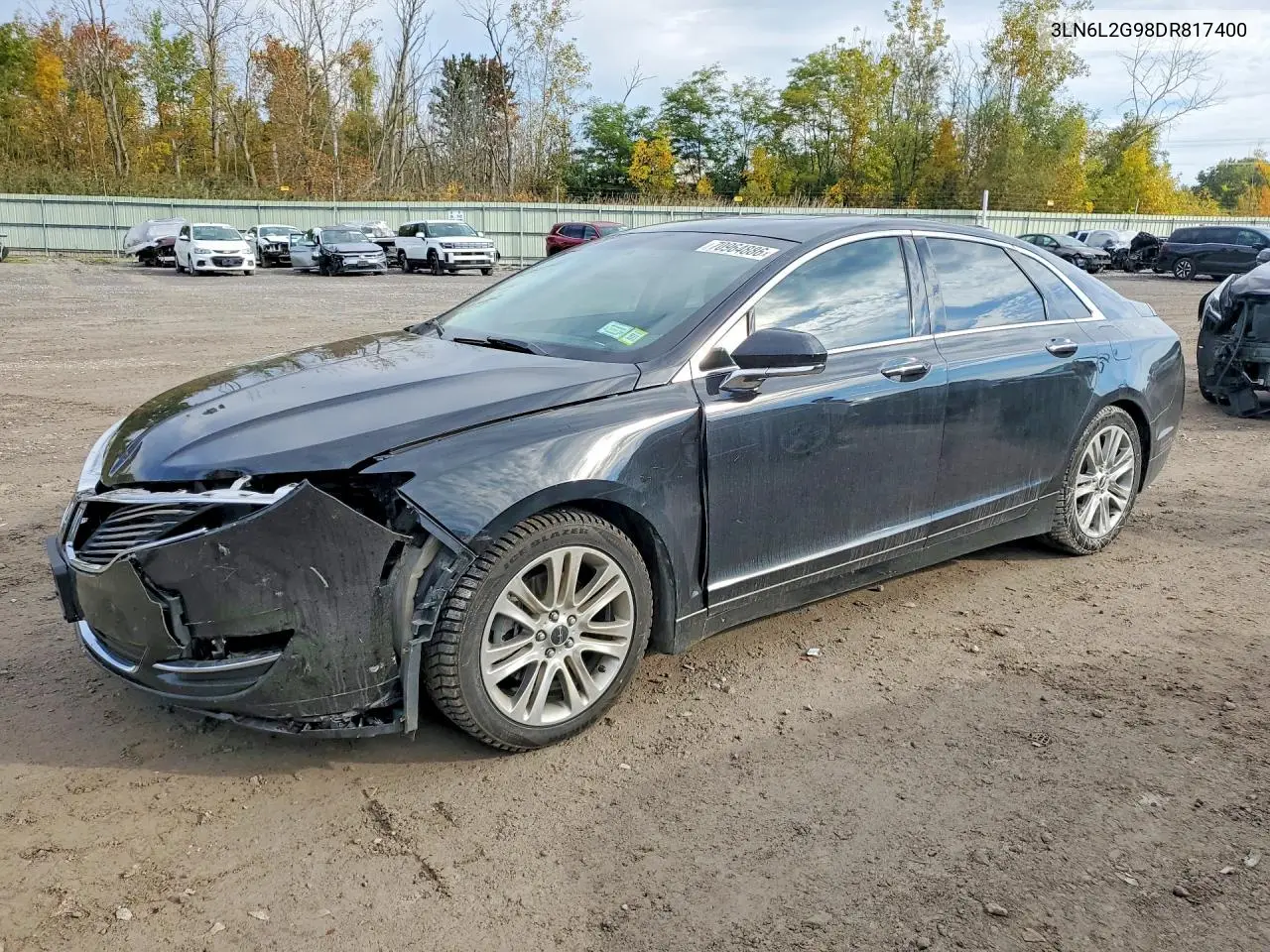 LINCOLN MKZ 2013, VIN 3LN6L2G98DR817400