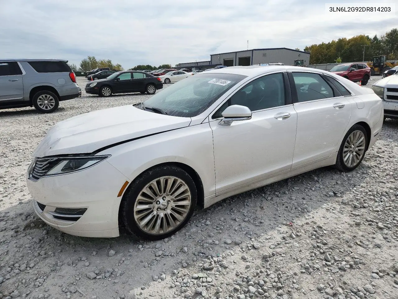 LINCOLN MKZ 2013, VIN 3LN6L2G92DR814203