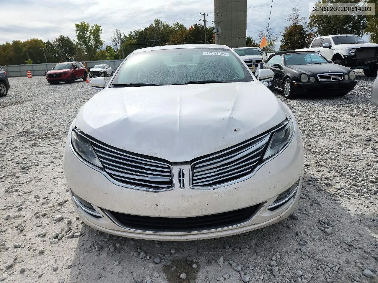 2013 LINCOLN MKZ VIN 3LN6L2G92DR814203 — фото 5