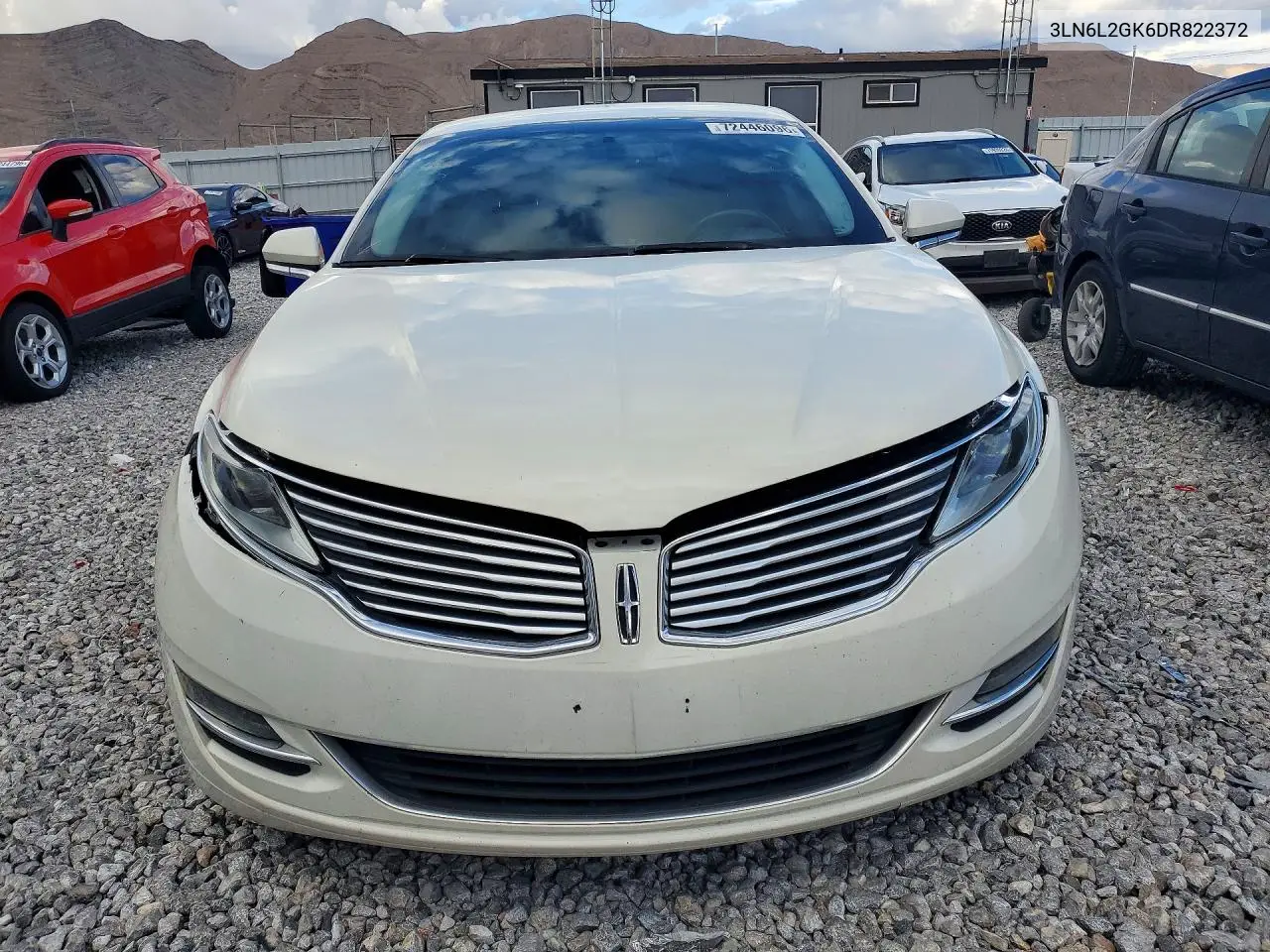 2013 LINCOLN MKZ VIN 3LN6L2GK6DR822372 — фото 5