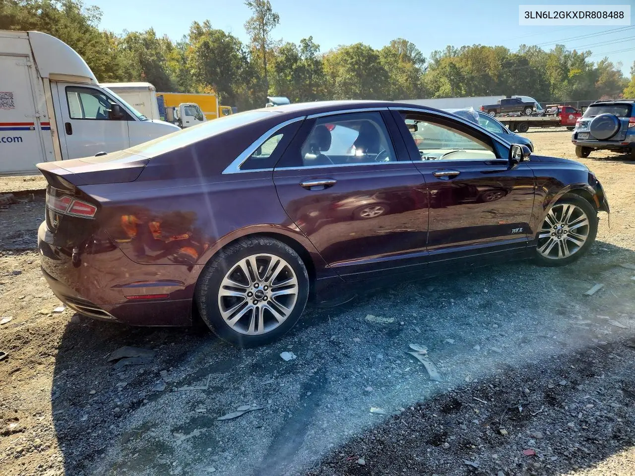 2013 LINCOLN MKZ VIN 3LN6L2GKXDR808488 — фото 3