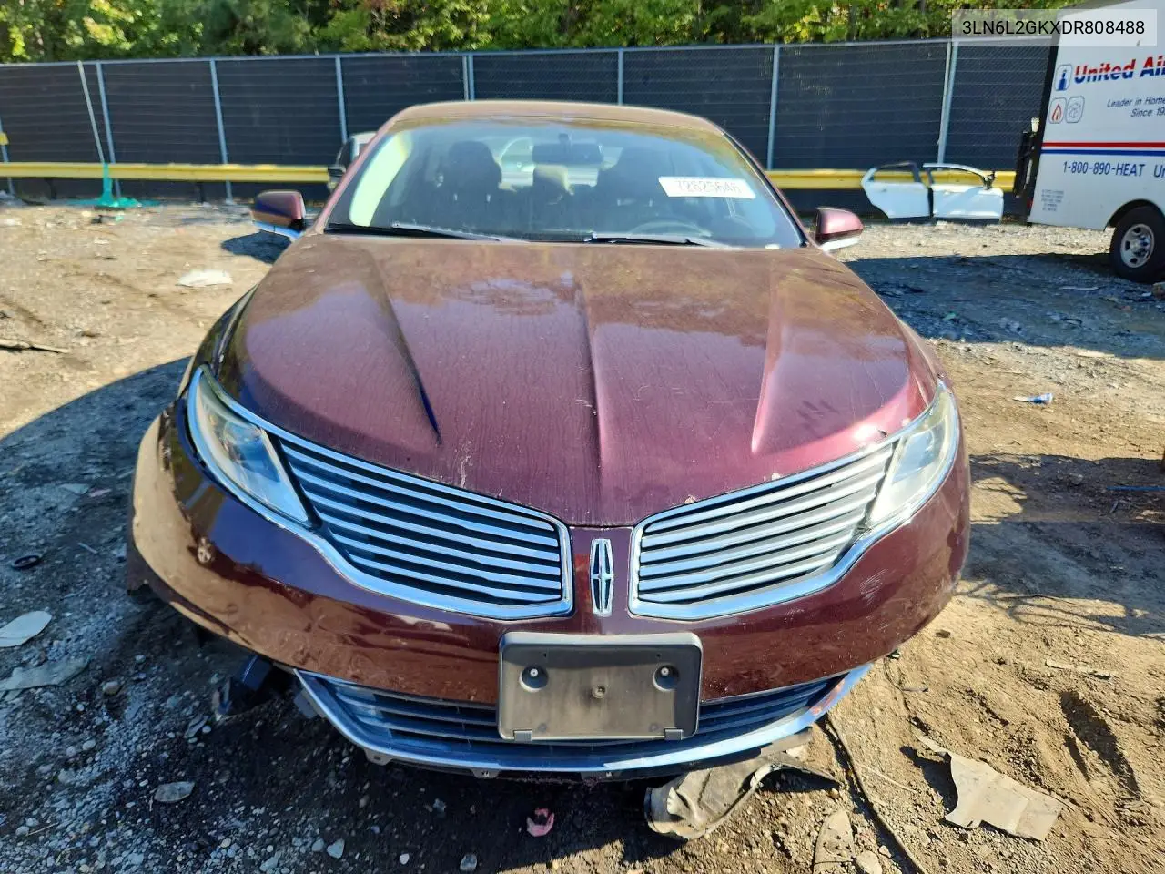 2013 LINCOLN MKZ VIN 3LN6L2GKXDR808488 — фото 5